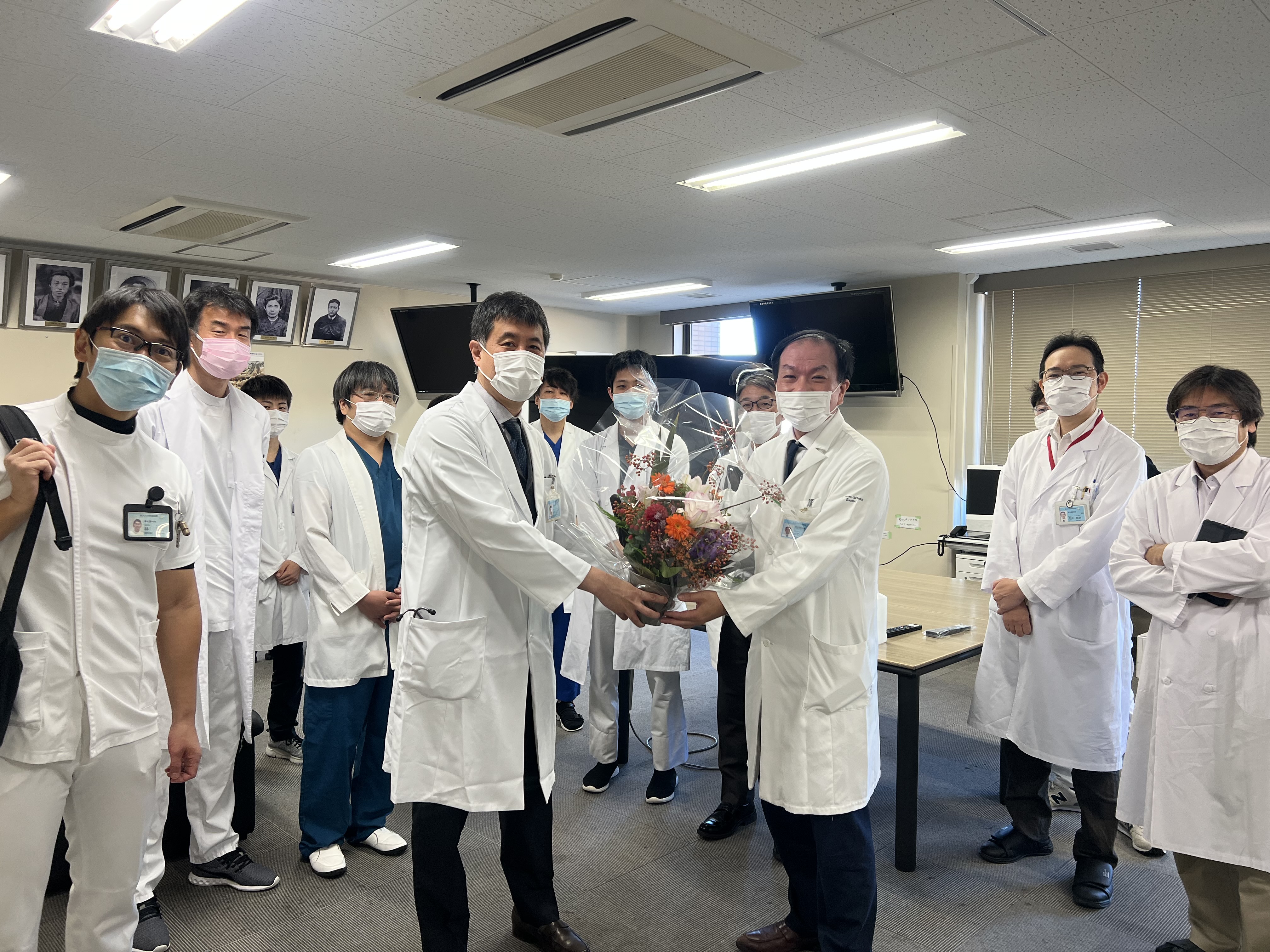川口和紀医師（医学系特任教授）が本日をもって退職いたしました